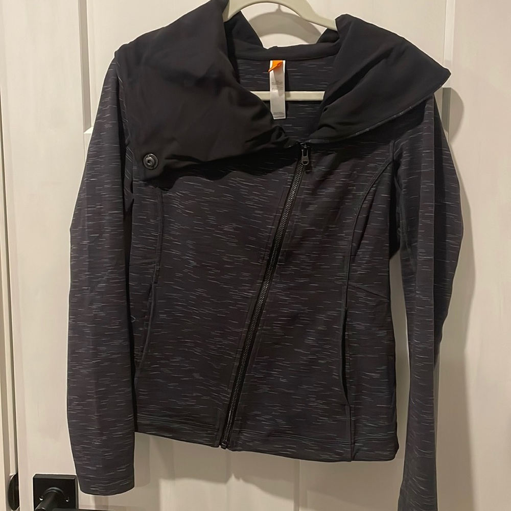 Lucy Asymmetrical Zip Up Jacket